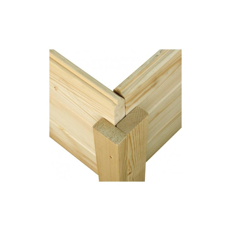 Abri de jardin Dalin 1 de 4,41m² panneaux bois 14mm - Karibu