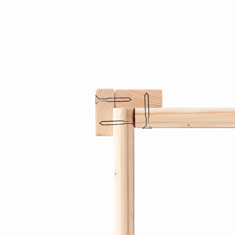 Abri de jardin Dalin 1 de 4,41m² panneaux bois 14mm - Karibu