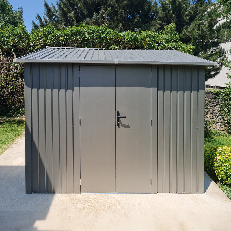 Abri de jardin en acier galvanisé Roka 9m² - X-Métal