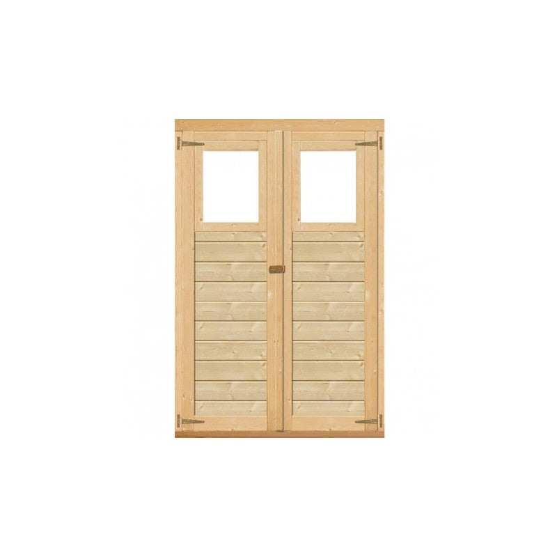Abri de jardin Dalin 1 de 4,41m² panneaux bois 14mm - Karibu