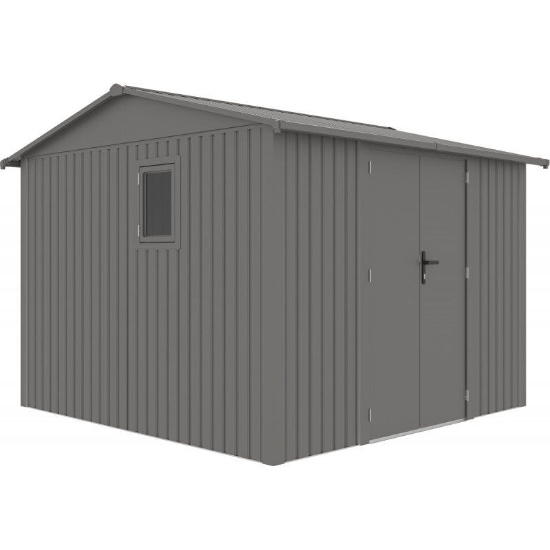 Abri de jardin en acier galvanisé Roka 9m² - X-Métal