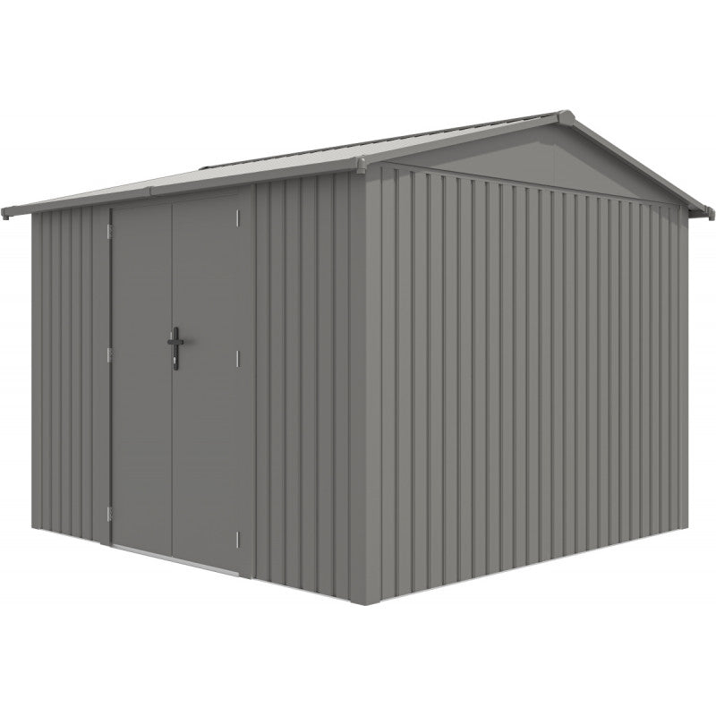 Abri de jardin en acier galvanisé Roka 9m² - X-Métal