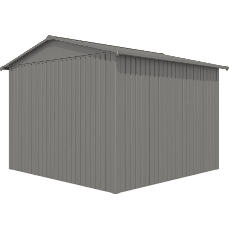 Abri de jardin en acier galvanisé Roka 9m² - X-Métal