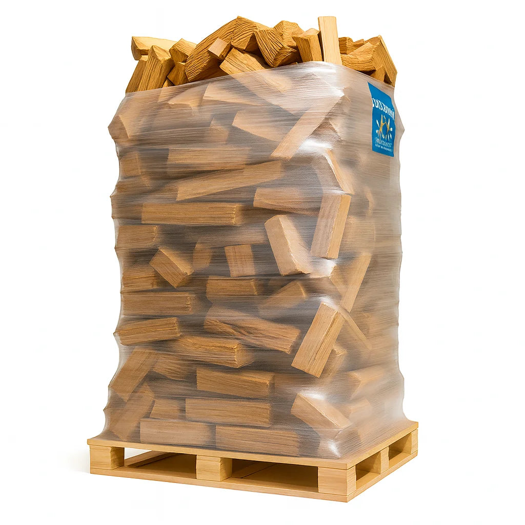 Palette de Bois de Chauffage vrac en ballot – 50 cm – 3 Stères