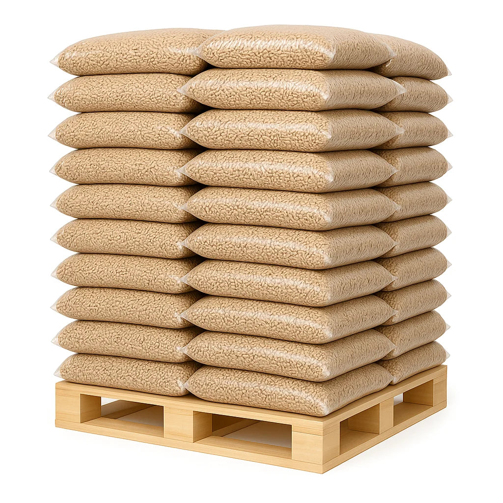 Palette de Pellets en sac – 35 unités – 525 kg