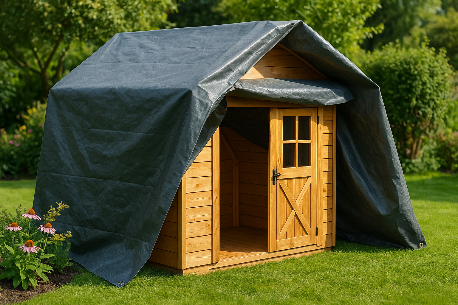 cover pour abri de jardin